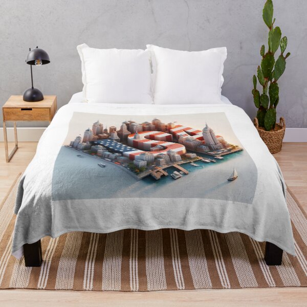 Item preview, USA NYC 3D USA Flag designed and sold by lsepolis123.