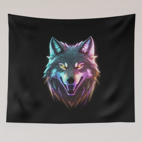 Item preview, Dark Passion: Fiery Wolf on a T-shirt" designed and sold by SebSun.