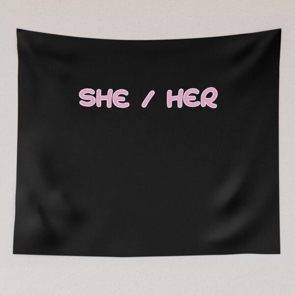 Item preview, she/her pronouns designed and sold by BritySpear.