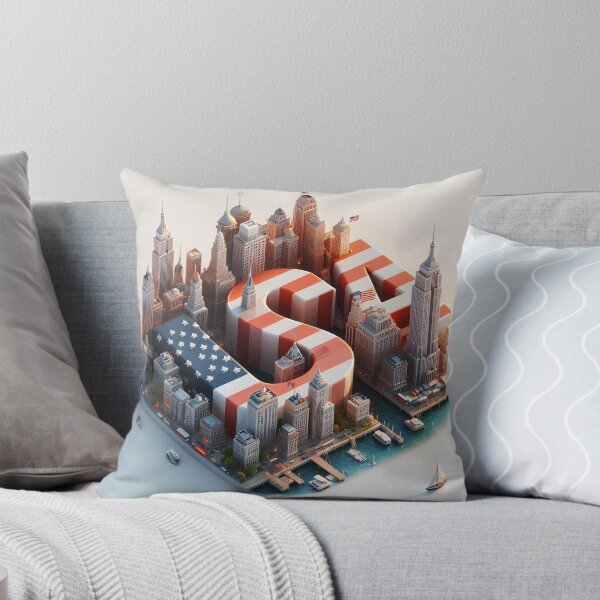 Item preview, USA NYC 3D USA Flag designed and sold by lsepolis123.