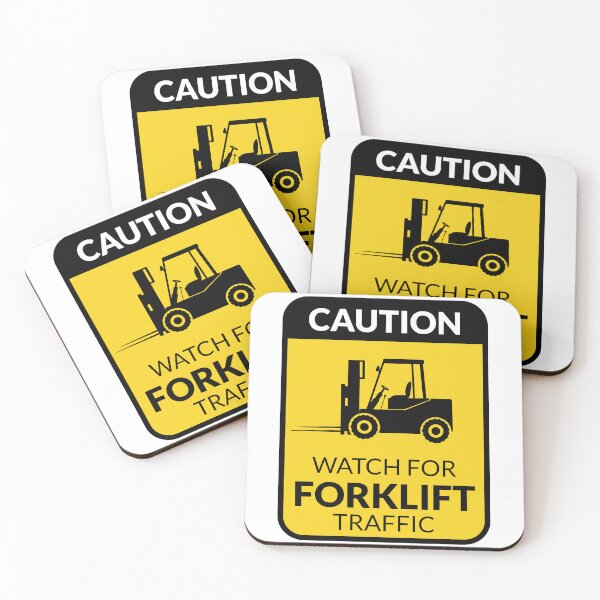 Item preview, Caution forklift traffic sign designed and sold by damithez.