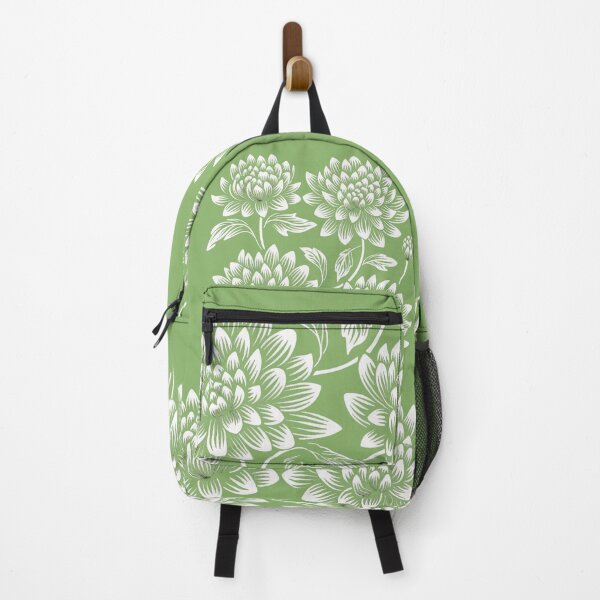 Item preview, Flor de Dalia: patrón de pistacho designed and sold by AnnDart.