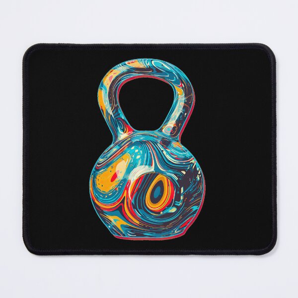 Item preview, Swirly Kettlebell designed and sold by Yogimeister.