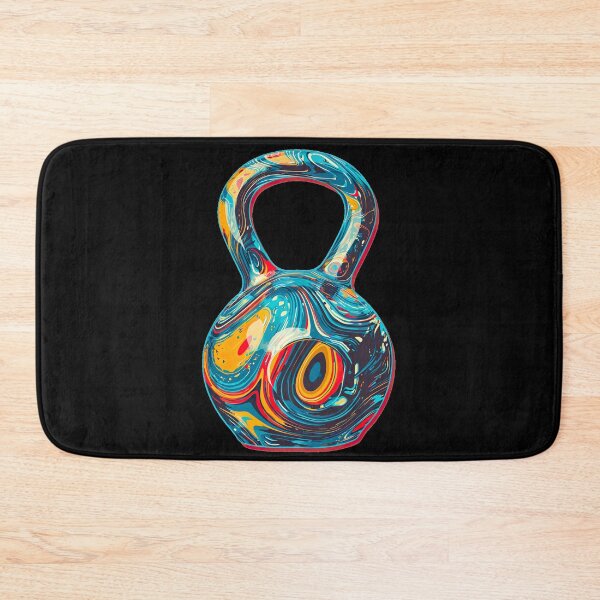 Item preview, Swirly Kettlebell designed and sold by Yogimeister.