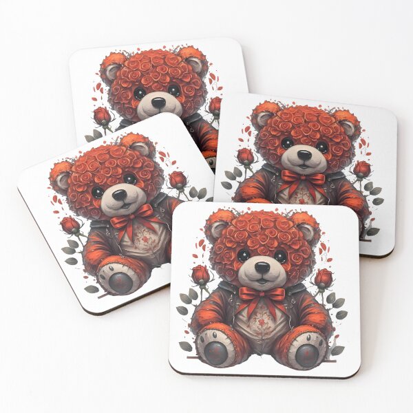 Item preview, Rose bear love designed and sold by 20iNz.