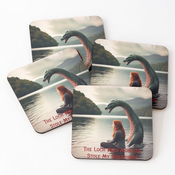 Item preview, Loch Ness Monster Stole My Girlfriend! designed and sold by FatCatStudios.