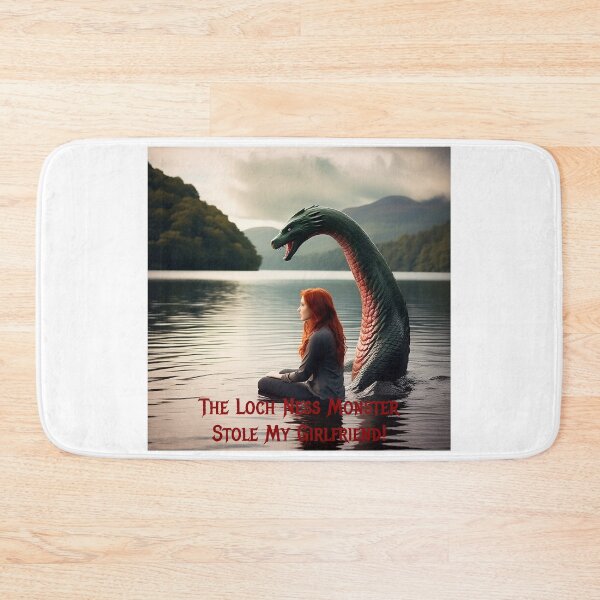 Item preview, Loch Ness Monster Stole My Girlfriend! designed and sold by FatCatStudios.