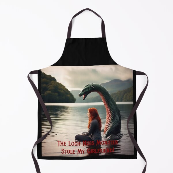 Item preview, Loch Ness Monster Stole My Girlfriend! designed and sold by FatCatStudios.
