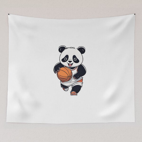 Item preview, Panda Playing Basketball Classic designed and sold by Majestic Paws.