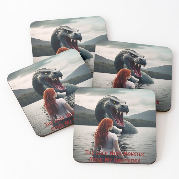 Item preview, Loch Ness Monster Stole My Girlfriend! designed and sold by FatCatStudios.