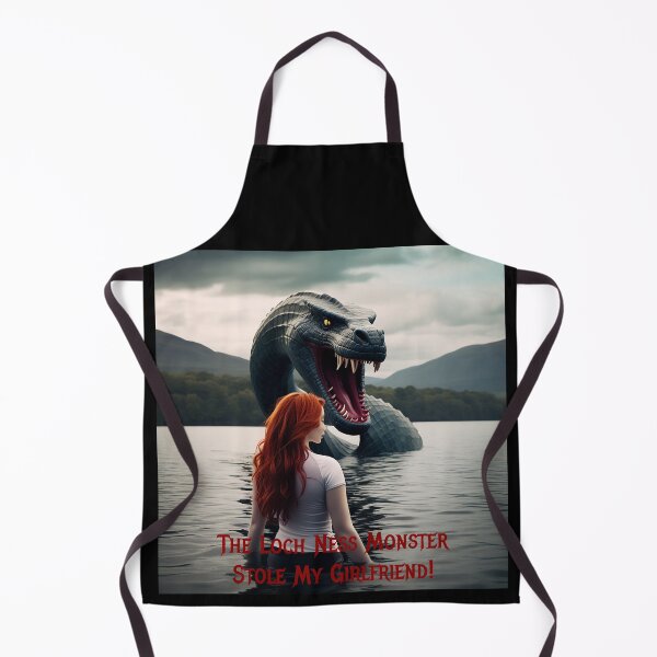 Item preview, Loch Ness Monster Stole My Girlfriend! designed and sold by FatCatStudios.