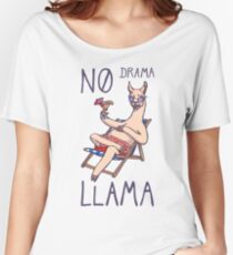 No Drama Llama Women's Relaxed Fit T-Shirt