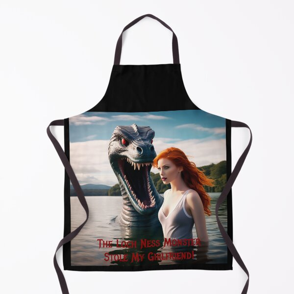 Item preview, Loch Ness Monster Stole My Girlfriend! designed and sold by FatCatStudios.