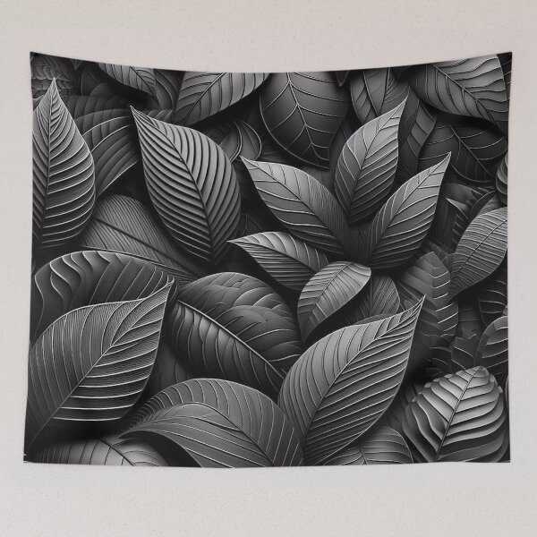 Item preview, Black Leaves designed and sold by blackwhiteblue.