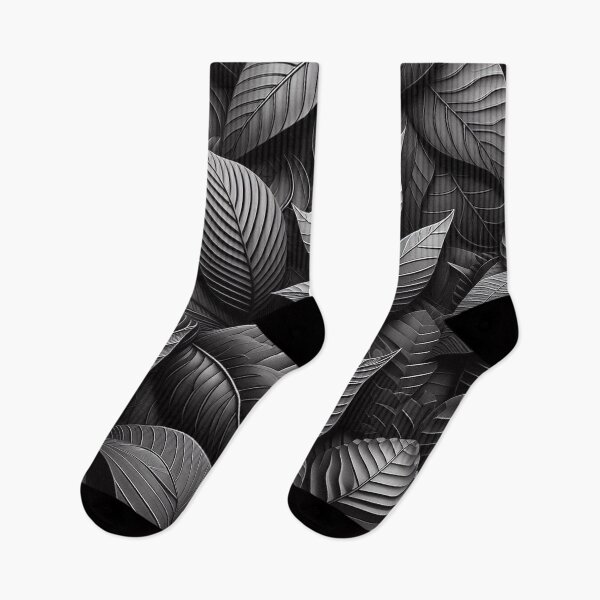 Item preview, Black Leaves designed and sold by blackwhiteblue.