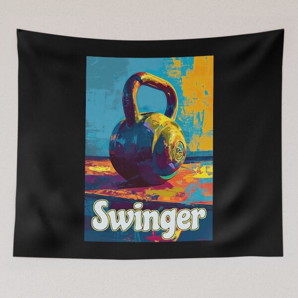 Item preview, Kettlebell Swinger designed and sold by Yogimeister.
