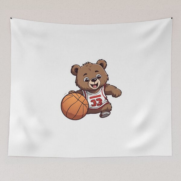 Item preview, Bear Playing Basketball Classic designed and sold by Majestic Paws.