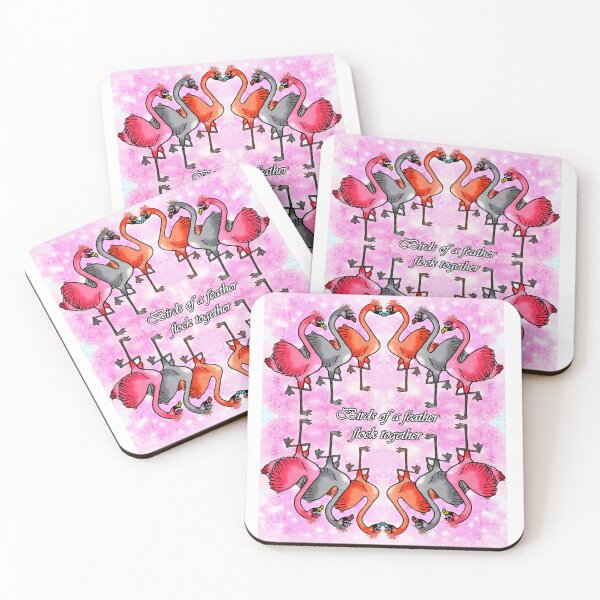 Item preview, Birds of a feather flock together designed and sold by Shirley cute art .