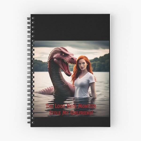 Item preview, Loch Ness Monster Stole My Girlfriend! designed and sold by FatCatStudios.
