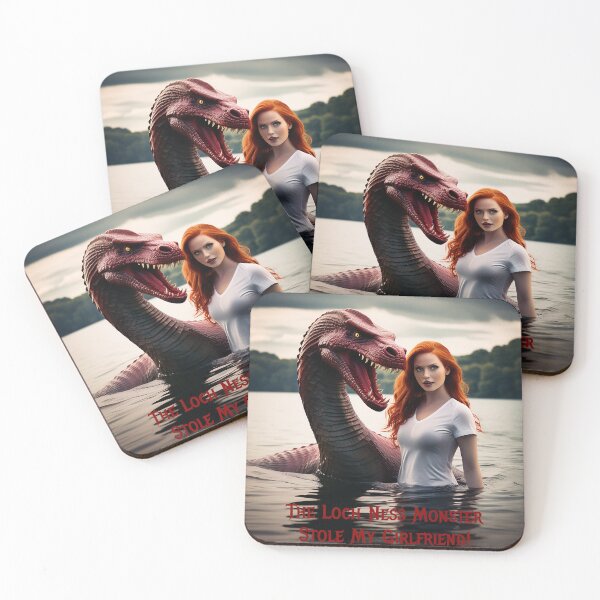 Item preview, Loch Ness Monster Stole My Girlfriend! designed and sold by FatCatStudios.