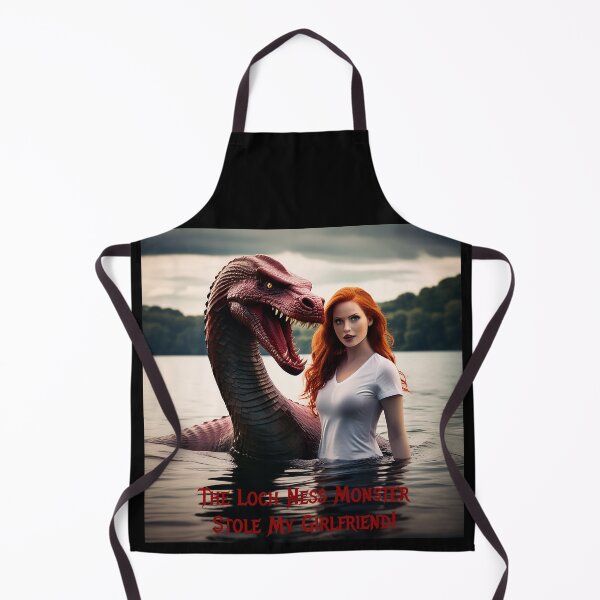 Item preview, Loch Ness Monster Stole My Girlfriend! designed and sold by FatCatStudios.