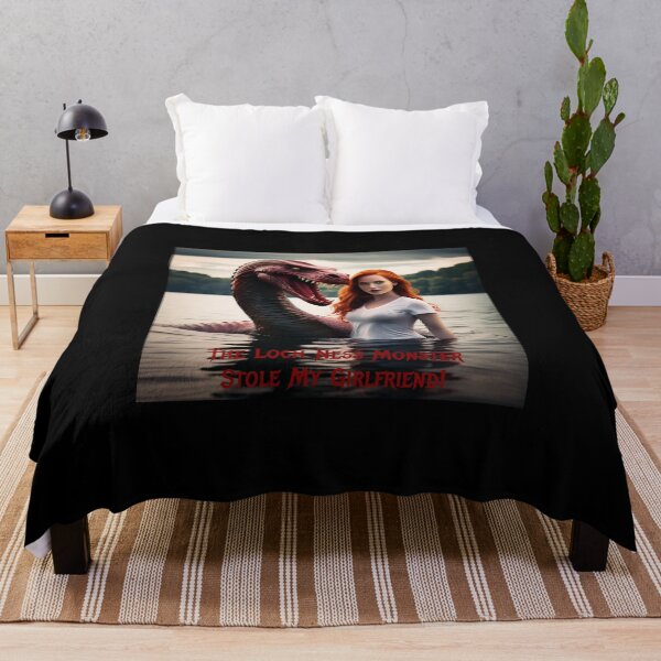 Item preview, Loch Ness Monster Stole My Girlfriend! designed and sold by FatCatStudios.