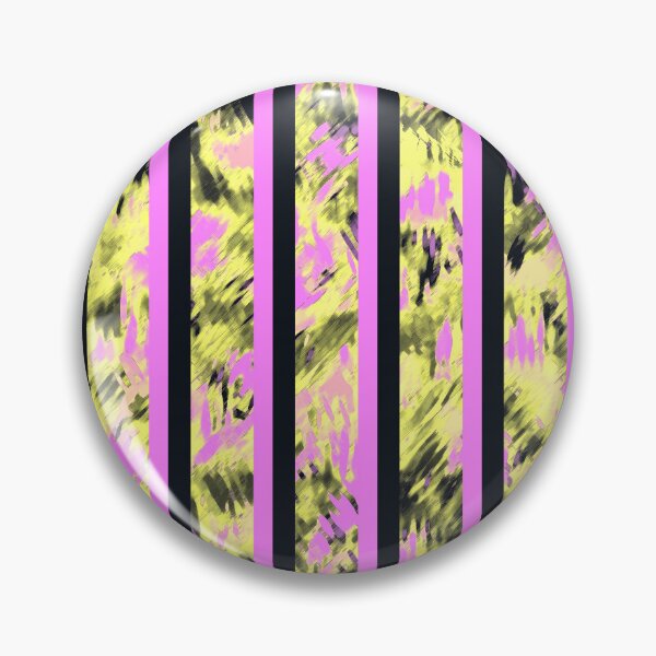 Item preview, Boho Bright Stripe Pink Yellow and Black Seamless Pattern designed and sold by Sharon Schwalbe.