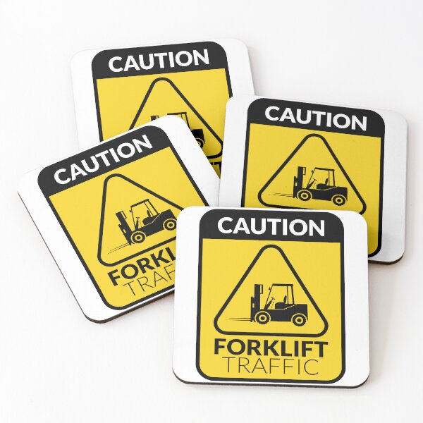 Item preview, Caution Forklift Traffic Sign: Enhance Workplace Safety designed and sold by damithez.