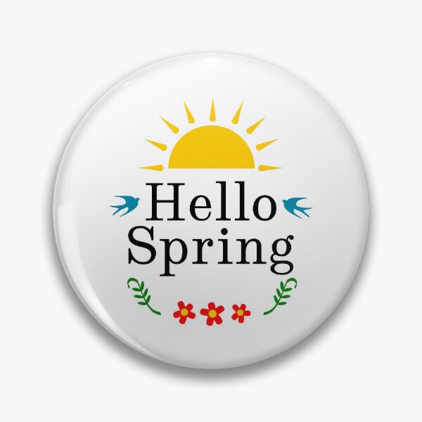 Item preview, Hello Spring designed and sold by ZnDigitalPrints.