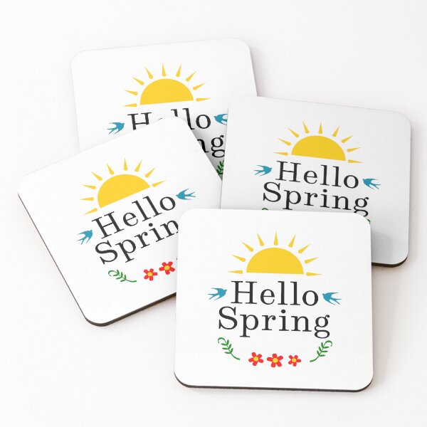 Item preview, Hello Spring designed and sold by ZnDigitalPrints.