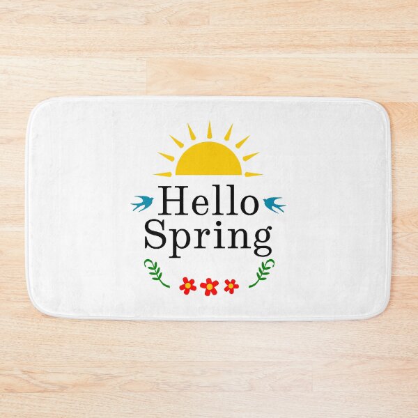 Item preview, Hello Spring designed and sold by ZnDigitalPrints.