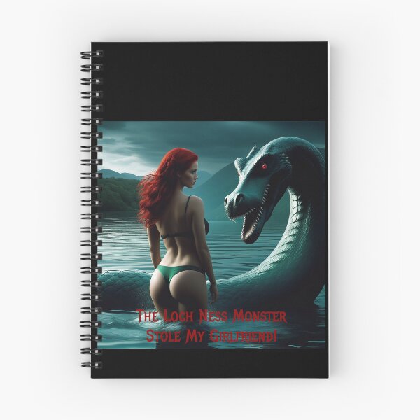 Item preview, Loch Ness Monster Stole My Girlfriend! designed and sold by FatCatStudios.