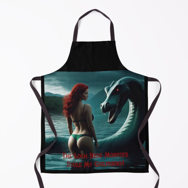Item preview, Loch Ness Monster Stole My Girlfriend! designed and sold by FatCatStudios.