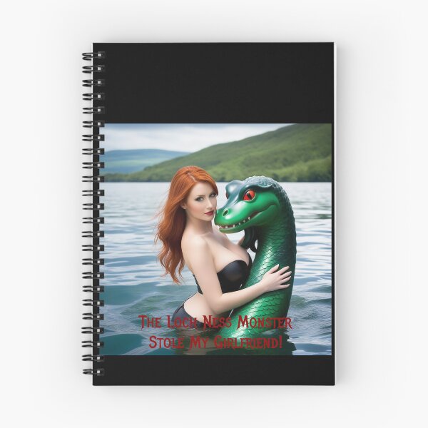 Item preview, Loch Ness Monster Stole My Girlfriend! designed and sold by FatCatStudios.