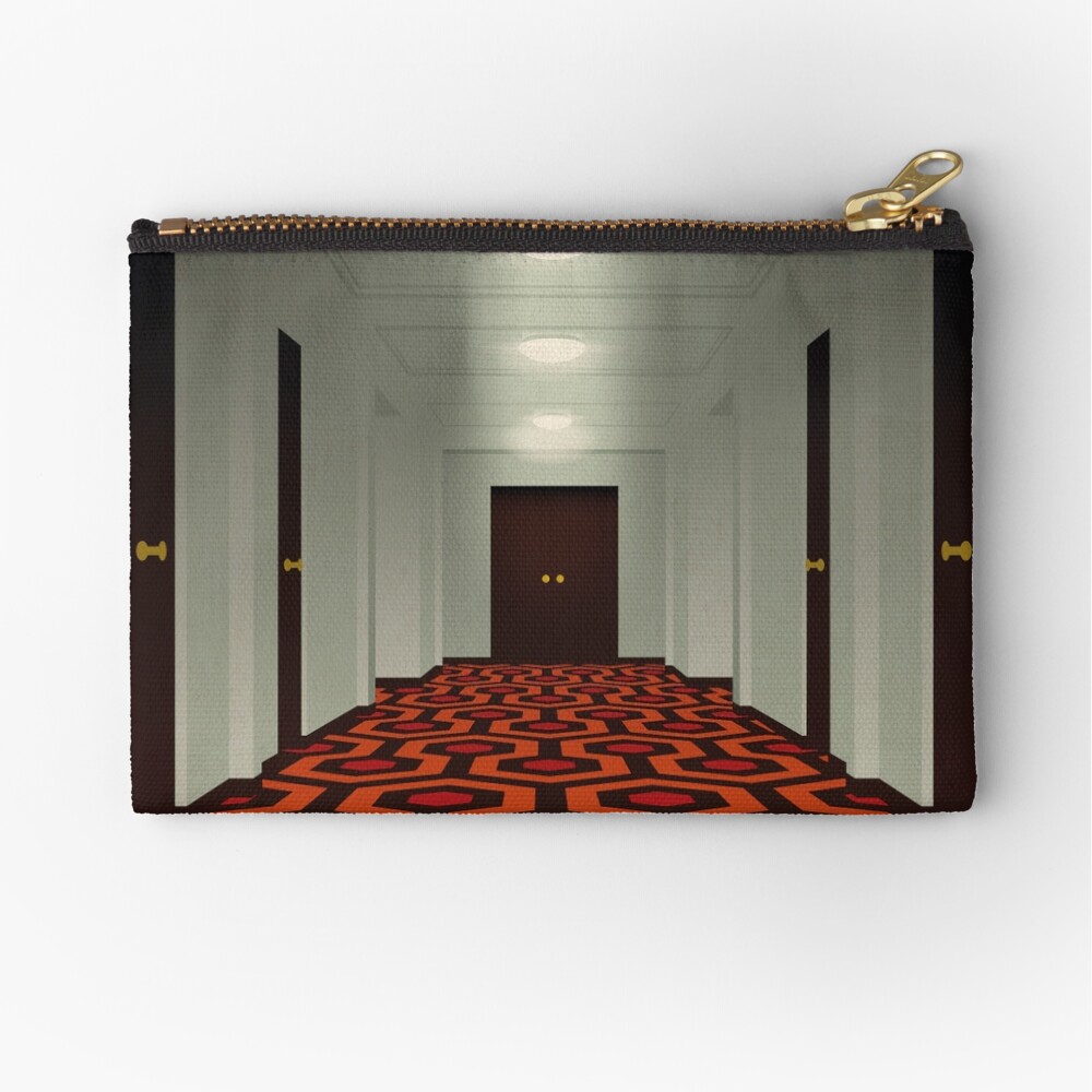 The Shining Alternative Movie Poster Zipper Pouch By Kinographics