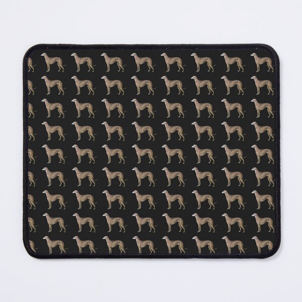 Item preview, Medium Tiled Greyhound Vintage Watercolor Pattern designed and sold by ElegantTeaTime.