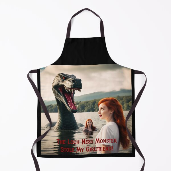 Item preview, Loch Ness Monster Stole My Girlfriend! designed and sold by FatCatStudios.