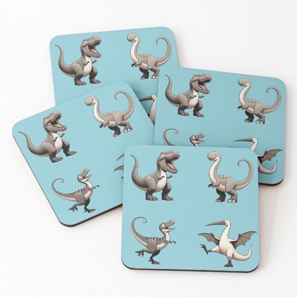 Item preview, Storybook Style Drawings of Cute Dinosaurs designed and sold by ScroggMcGoose.