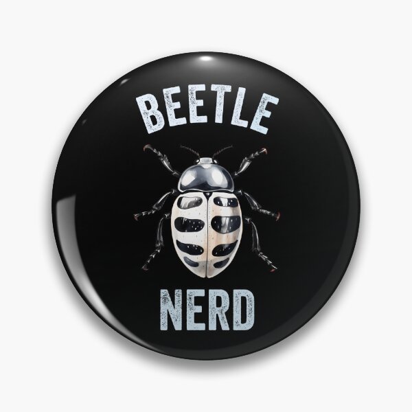 Item preview, Beetle Nerd Black & White Watercolor Beetle  designed and sold by Zurickdesigns.