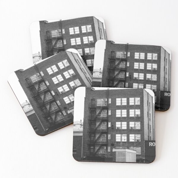 Item preview, Black and white brick building designed and sold by CanadianWild418.