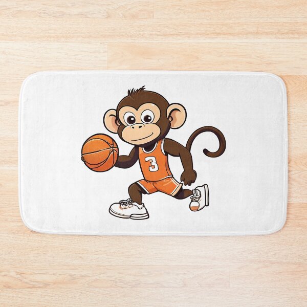 Item preview, Monkey Playing Basketball Classic designed and sold by Majestic Paws.