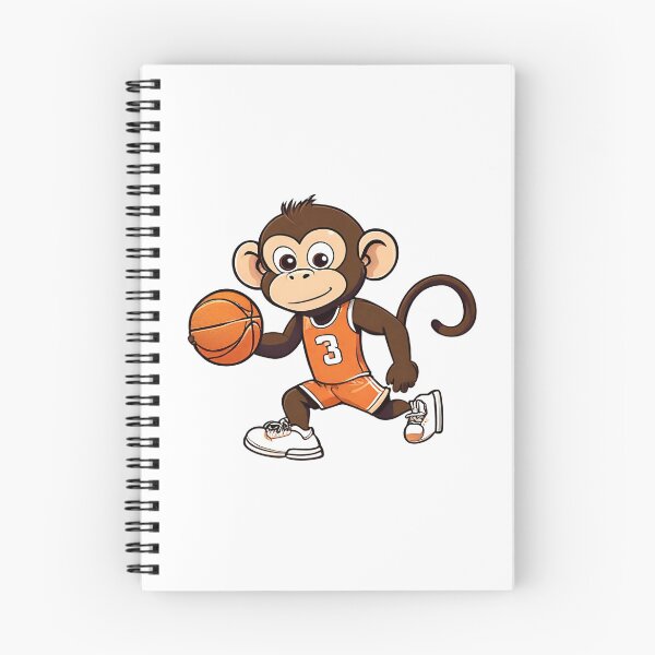 Item preview, Monkey Playing Basketball Classic designed and sold by Majestic Paws.