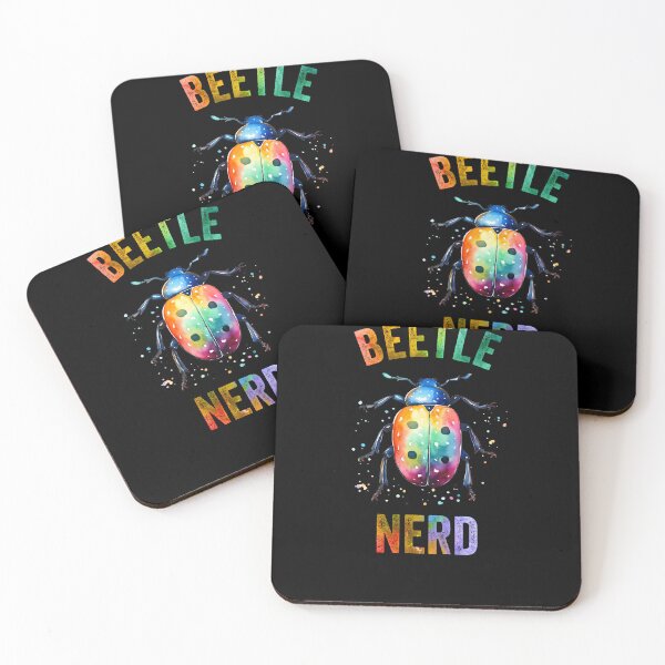 Item preview, Beetle Nerd Colorful Watercolor Beetle  designed and sold by Zurickdesigns.