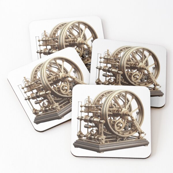 Item preview, FROM THE INVENTIONS SERIES-FLYWHEEL, MECHANICAL DRIVE, TYPOGRAPHY, designed and sold by 2012DreamVision.