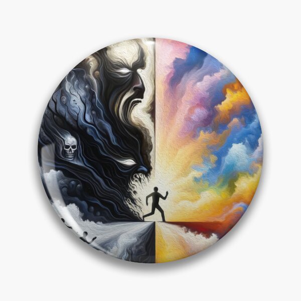 Item preview, BEYOND THE SHADOWED SELF designed and sold by ArtbyRolleen.