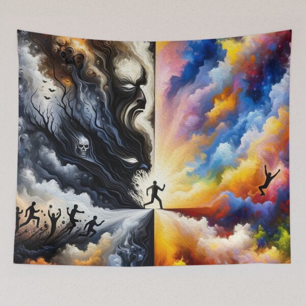 Item preview, BEYOND THE SHADOWED SELF designed and sold by ArtbyRolleen.
