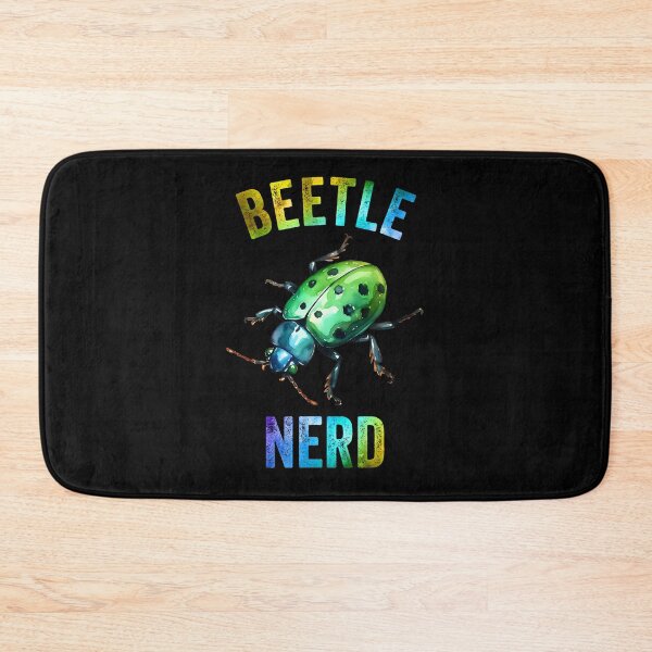 Item preview, Beetle Nerd Colorful Greens Watercolor Beetle  designed and sold by Zurickdesigns.