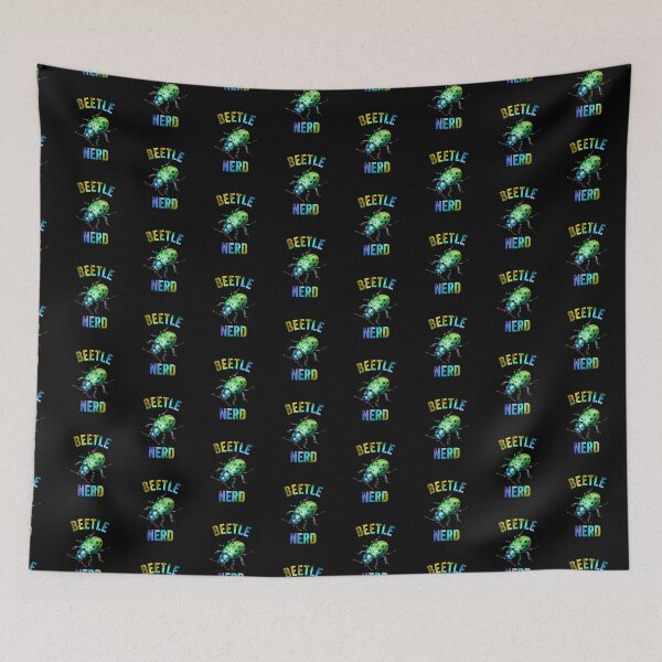 Item preview, Beetle Nerd Colorful Greens Watercolor Beetle  designed and sold by Zurickdesigns.