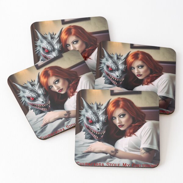 Item preview, Chupacabra Stole My Girlfriend! designed and sold by FatCatStudios.