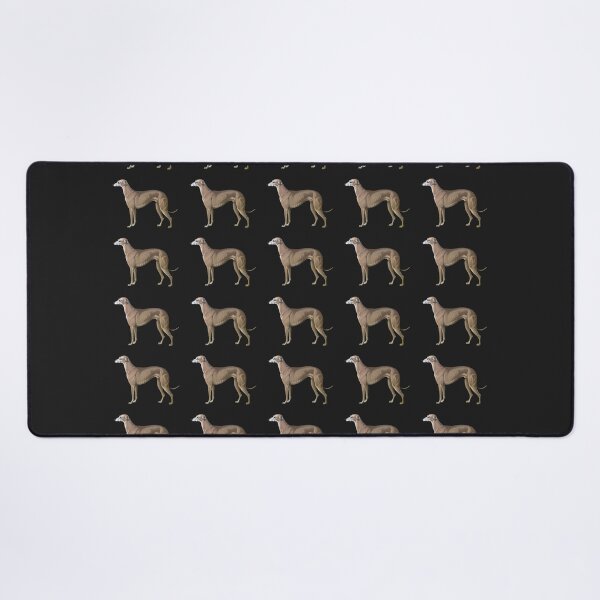 Item preview, Larger Tiled Greyhound Vintage Watercolor Pattern designed and sold by ElegantTeaTime.